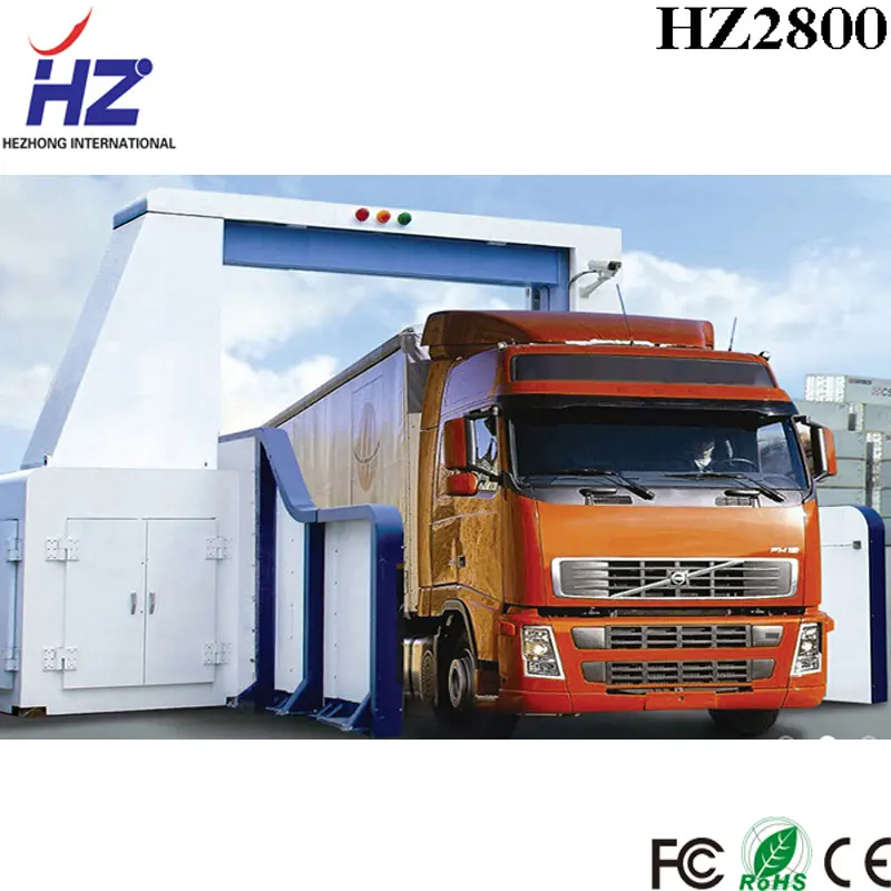 Рентгеновский сканер для грузовых контейнеров с высоким уровнем проникновения для морского порта HZ2800