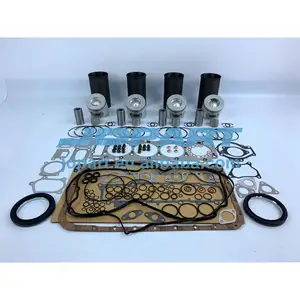 4HK1 Overhaul Repair Kit With Piston Rings Full Gasket Set Liner Kit For Isuzu Engine