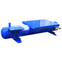 9L-500L Horizontale type de coquille et de tube de réfrigération liquide récepteur