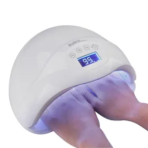 Sun High Quality Professional Manufacturer Sun 5 Plus Gel Polish Nail Dryer Lamp 48W Manual Uv Led Nail Lamp For Salon Use