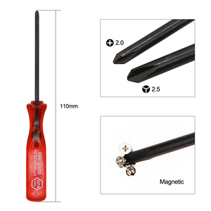 ED-85068 3.8mm und 4.5mm Security Screwdriver Game Bit Set für Nintendo Switch 3DS N64 Console Wii U Sega Master <span class=keywords><strong>Genesis</strong></span> 32x