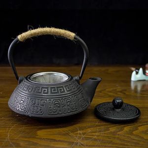 Vintage Handmade Japanese <strong>Cast</strong> <strong>Iron</strong> Teapot <strong>Tea</strong> <strong>Kettle</strong> - Product Image 2