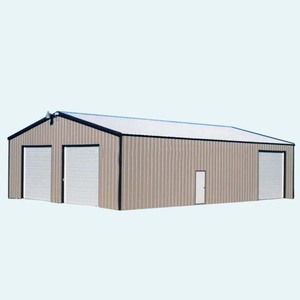 Prefabbricata Ondulato di <span class=keywords><strong>Ferro</strong></span> Rivestito di kitset <span class=keywords><strong>garage</strong></span> - Product Image 1