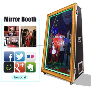 Hot sale wedding Photobooth machine Selfie magic touch screen Espérame in car photo frame - Product Image 1