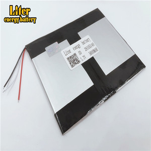 Three lines free 5000 mah rechargeable 28105140 lithium polymer battery 3,7 V lipo Cellular - Product Image 2