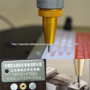 placa metálica Banco calidad lápiz neumático micro-percusión máquina de grabado de la marca - Product Image 2