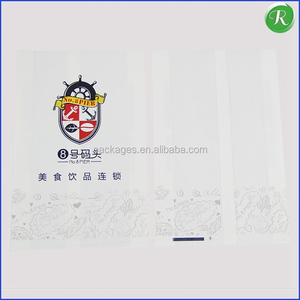 Logo imprimé sacs de <span class=keywords><strong>papier</strong></span> sulfurisé pour beignets - Product Image 2