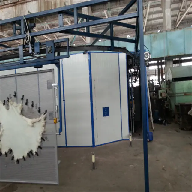 sheep skin process equipment technology tannery toggling machines