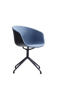 Tela con concha de plástico <span class=keywords><strong>Silla</strong></span> de comedor, <span class=keywords><strong>silla</strong></span> de bañera de comedor con brazo, <span class=keywords><strong>silla</strong></span> de plástico <span class=keywords><strong>sin</strong></span> ruedas - Product Image 3