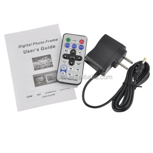 7 inch TFT-LCD khung ảnh kỹ thuật số hình ảnh Movie MP4 Máy nghe nhạc đồng hồ báo thức + từ xa - Product Image 6