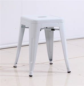 Tabouret professionnel en tolex avec <span class=keywords><strong>coussin</strong></span> en PU, <span class=keywords><strong>chaise</strong></span> Style français et américain - Product Image 3