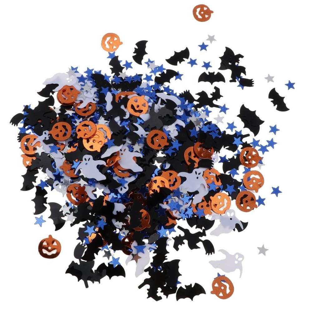 30 г Ассорти Хэллоуин Тыква Ведьма звезда стол Конфетти DIY Декор для вечеринки