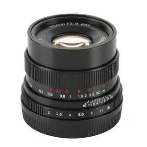 Viltrox 35mm F2 Wide-Angle Large Aperture Fixed Prime Camera Lens for NEX E Full Frame A7 A7SII A7RII A7R A6300 A6000