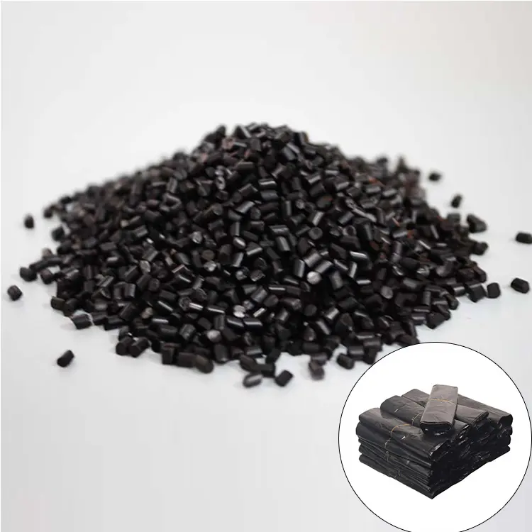 Pe Black Calcium Carbonate Calpet Masterbatch