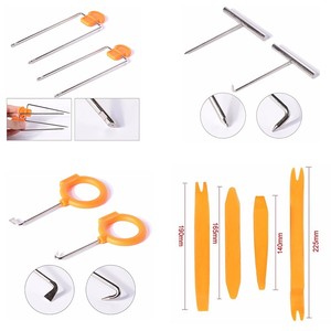 Strumenti di riparazione auto Super <span class=keywords><strong>PDR</strong></span> 12 pz/set autoradio Audio porta Clip pannello kit di rimozione per strumenti di riparazione auto - Product Image 4