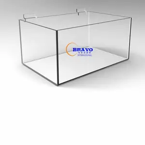 Custom made Slat-wall Acrylic Perspex Bin Display