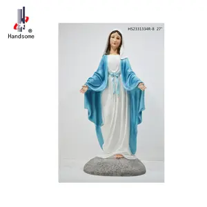 Thăng hoa khuyến mại 27''polyester nhựa Ân Sủng sản phẩm, nho bức tượng phụ nữ, Grace Lady figurine