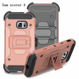 Étui 3 en <span class=keywords><strong>1</strong></span> pour Samsung <span class=keywords><strong>Galaxy</strong></span> xcamouflage 4 G390F, coque de téléphone robuste avec support de fixation, ceinture - Product Image 5