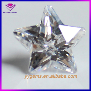 5*5mm <span class=keywords><strong>estrella</strong></span> de cinco puntas de la joyería cubic zirconia para hermoso reloj - Product Image 1