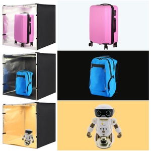 Boîte à lumière pliable PULUZ de qualité supérieure, 80x80x80 cm, mini studio photo, boîtes de photographie, éclairage photo LED, studio de prise de vue, tente de prise de vue - Product Image 3