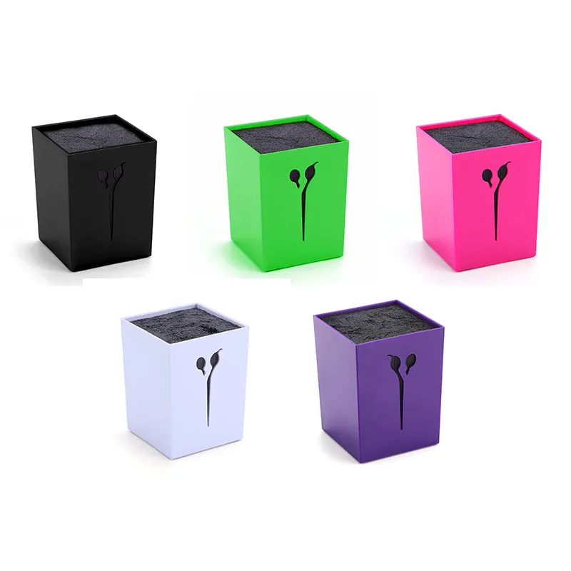 Free sample WANMEI Hair salon scissors and comb anti-slip storage box hairdressing tools rack storage box