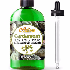Aromaterapia aceite esencial de cardamomo (100% puro y natural sin diluir) grado terapéutico-enorme 1 oz con cuentagotas - Product Image 1