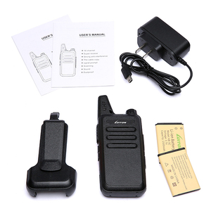 Luiton LT-316 FRS / GMRS 双方向無線機 充電式 400MHz-470MHz ミニハンドヘルドトランシーバー (<span class=keywords><strong>2</strong></span>個パック) - Product Image 5