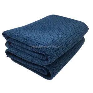 50x70cm 400GSM Waffle Weave Microfiber Drying Towel For Car