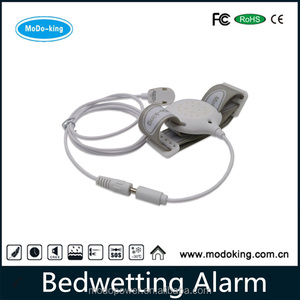 جهاز أمان للعناية بالصحة للأطفال, جهاز تنبيه للبلل في السرير ليلاً جافًا للأطفال مع مستشعر إضاءة الاهتزاز الصوتي - Product Image 4