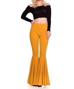 Pantaloni alla Moda a Gamba Larga, Leggings a Vita Alta, Pantaloni <span class=keywords><strong>Cargo</strong></span> da <span class=keywords><strong>Donna</strong></span>, Pantalon Femme Y11677 - Product Image 4