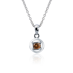 <span class=keywords><strong>Blanc</strong></span> <span class=keywords><strong>or</strong></span> plaqué AAA Cubique Zircone <span class=keywords><strong>Solitaire</strong></span> Pendentif Rolo Chaîne Collier mode bijoux pour femmes - Product Image 1