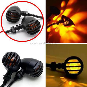 Xe Máy Retro Bật Tín Hiệu Đèn Sương Mù 12V Đèn Báo Màu Vàng - Product Image 4