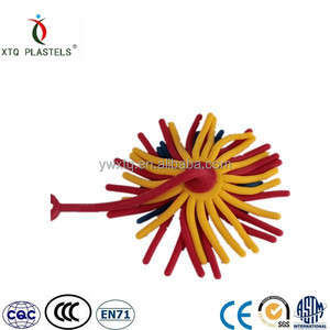 Fronte di sorriso Palla Palla di Promozione del Giocattolo Medusa <span class=keywords><strong>Yoyo</strong></span> Noddle Sfera Animale di Gomma TPR Soffici Noodle Palla - Product Image 5