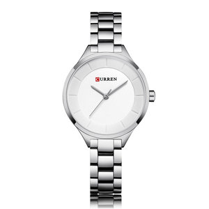 CURREN 9015 signore movimento al quarzo <span class=keywords><strong>orologio</strong></span> di lusso impermeabile cinturino in acciaio inossidabile <span class=keywords><strong>semplice</strong></span> quadrante moda <span class=keywords><strong>donna</strong></span> affari <span class=keywords><strong>orologio</strong></span> da polso - Product Image 3