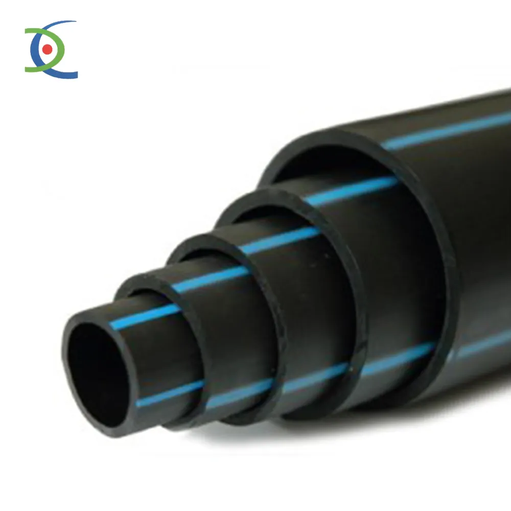 wholesale hdpe pipe 6 inch 800mm hdpe pipe large diameter hdpe pipe for drainage