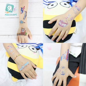 Festa di Compleanno del capretto Della Decorazione Del Fumetto Del Mestiere Ricompensa Autoadesivo Del <span class=keywords><strong>Tatuaggio</strong></span> Del <span class=keywords><strong>Tatuaggio</strong></span> Strumenti di <span class=keywords><strong>Tatuaggio</strong></span> Sticker Disegni dei bambini - Product Image 6