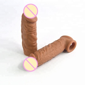 Hommes Dick Extender Cock Élargissement Réutilisable Préservatifs Pénis Manches - Product Image 4