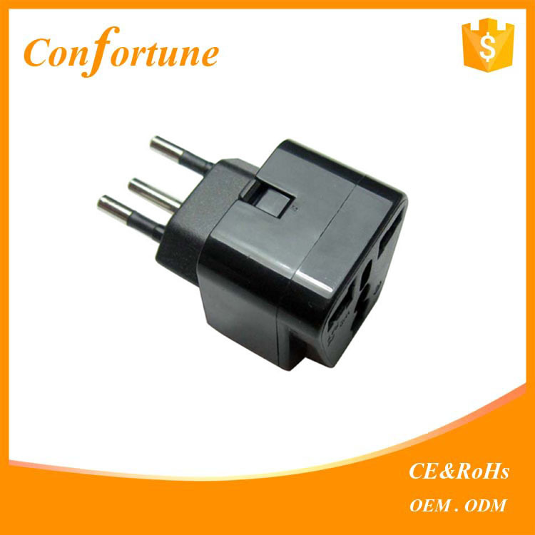 Type J 3 Pin Plug diamant suisse Voyage Adaptateur Adaptateur pour Suisse Suisse puissance adaptateur plug