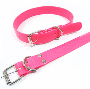 Neues Design umweltfreundlich PVC beschichtete Hundehalsbänder einstellbar und personalisierbar für Jagd und Training - Product Image 4