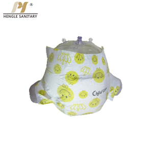 廉价一次性布质婴儿尿布 印花3D防漏 ISO9001认证中国制造商 - Product Image 5