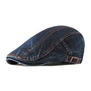 Casquette plate en coton pur pour hommes, Logo personnalisé, casquette de lierre de <span class=keywords><strong>chasse</strong></span>, vente en gros, collection - Product Image 3