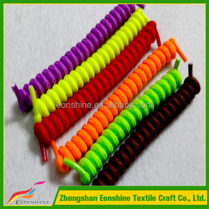 Meilleur Endroit Pour <span class=keywords><strong>Acheter</strong></span> Non Attachant Spirale Élastique Lacets de Chaussures Pour Enfants Chaussures - Product Image 5