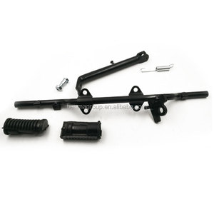 CG125 HJ125 HJ150 CG150รถจักรยานยนต์ชิ้นส่วนร่างกายขาตั้งด้านหน้าเท้า Assy