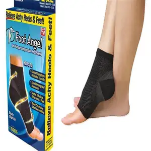 Foot angle anti-fatigue compression foot sleeve ankle socks