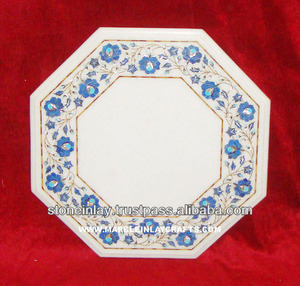 Table basse octogonale en marbre - Product Image 1