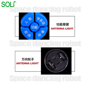 Di Dancing <span class=keywords><strong>robot</strong></span> giocattolo Per Bambini elettrico luminoso danza musica <span class=keywords><strong>robot</strong></span> a raggi infrarossi giocattolo luce - Product Image 6