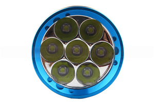 Đèn Pin Lặn Dưới Nước DX7 10000LM Đèn Pin Lặn Cho 3X18650 Hoặc 26650 Pin Cắm Trại Đi Bộ Đường Dài - Product Image 4