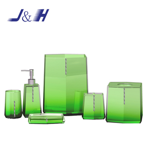 Bagno di lusso Set Blu Chiaro Della Resina Accessori Da Bagno Set - Product Image 2