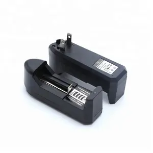 Universal Cheap Portable Single Slot 16340 14500 Lithium Rechargeable Li-Ion 18650 Battery Charger