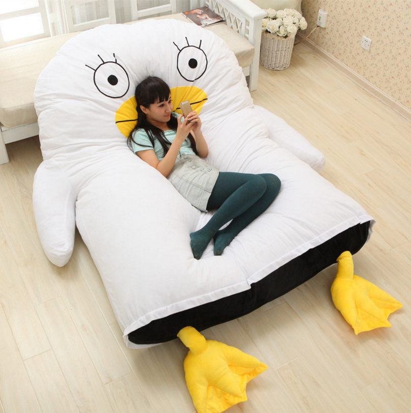 1*1.7 М мило утка плюша мультфильм ленивый кровать